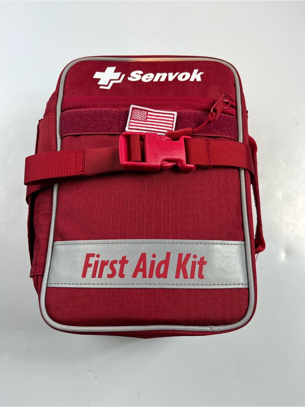 Senvok 121 Pcs Small First Aid Kit for Car Camping Outdoor Hiking Travel Sports